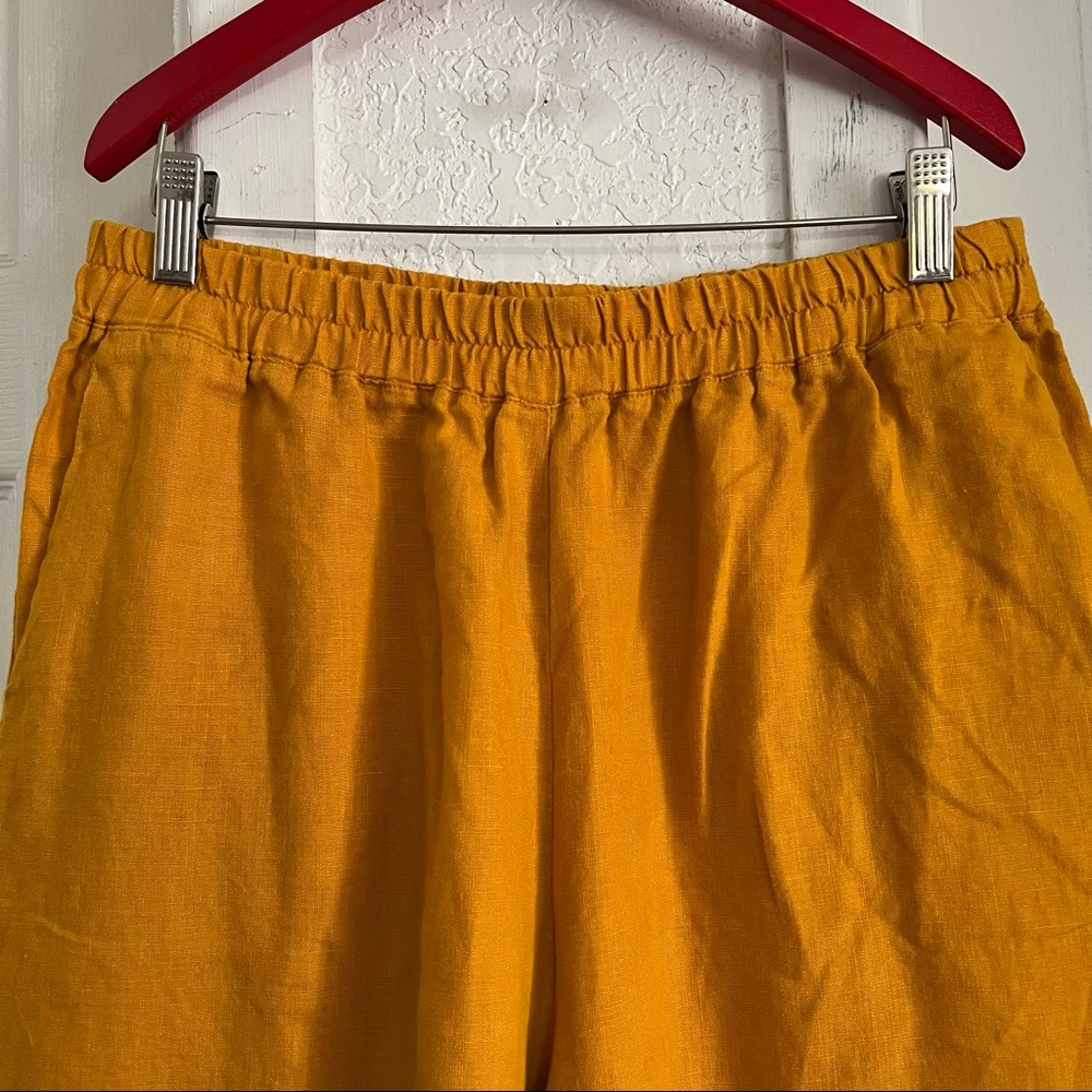 Amour Vert Salice Linen Pants Size XL - Picture 5 of 9